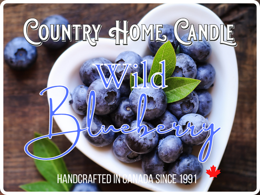 Wild Blueberry 26oz Candle Country Home Candle jar