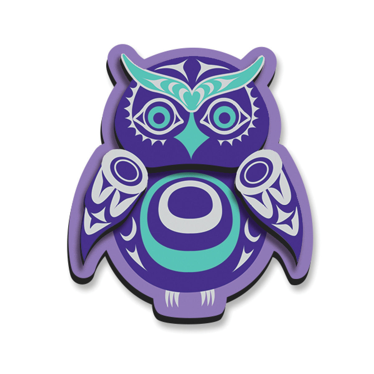 3D Magnet - Owl