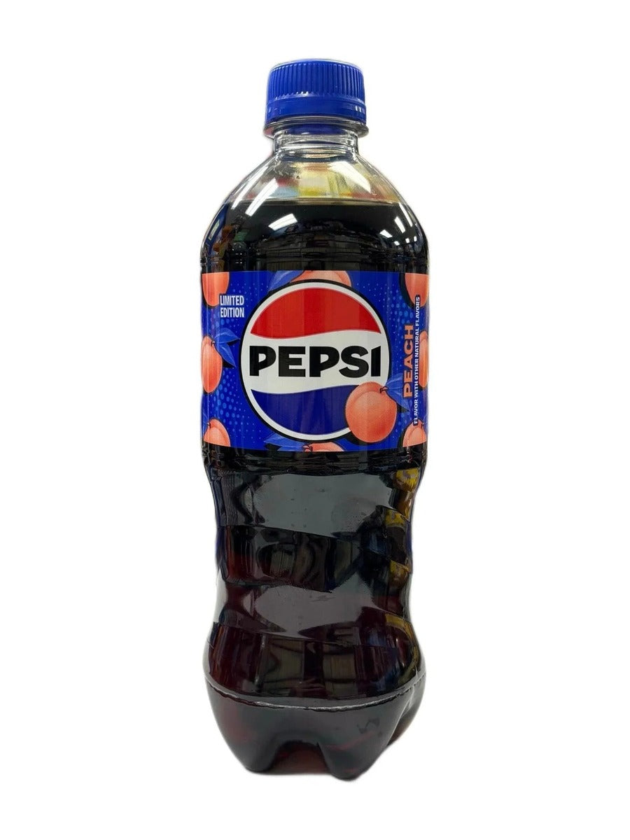 591ML Peach Pepsi pack shot