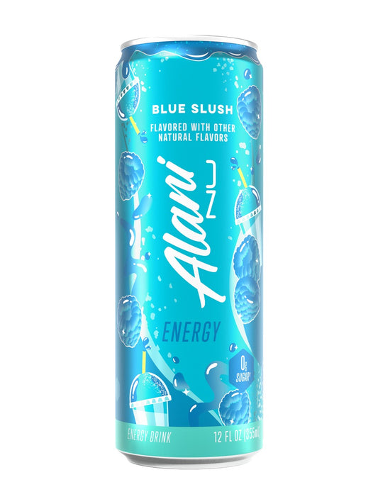 Alani Blue Slush 355ml pack shot