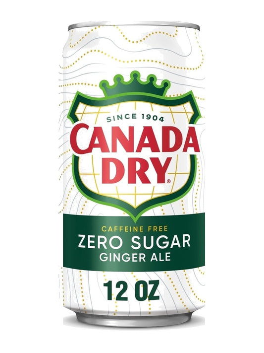 Ginger Ale Zero pack shot