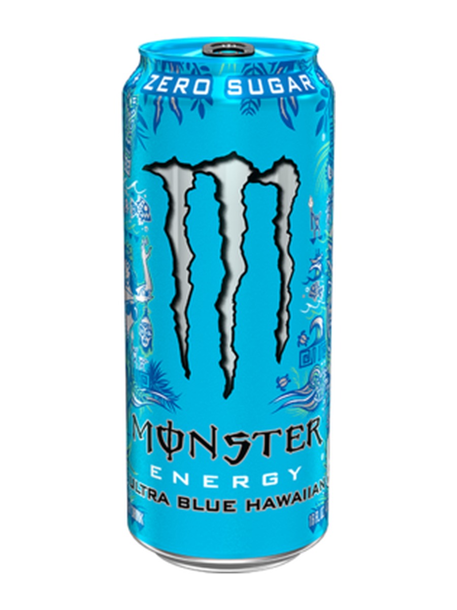 Monster Ultra Blue Hawaiian pack shot