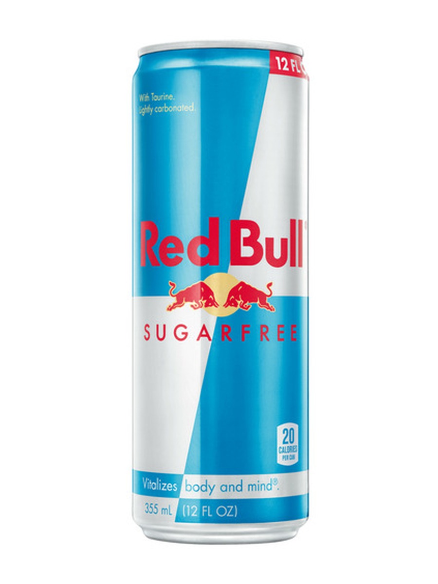 Red Bull Sugar Free 473 ml pack shot