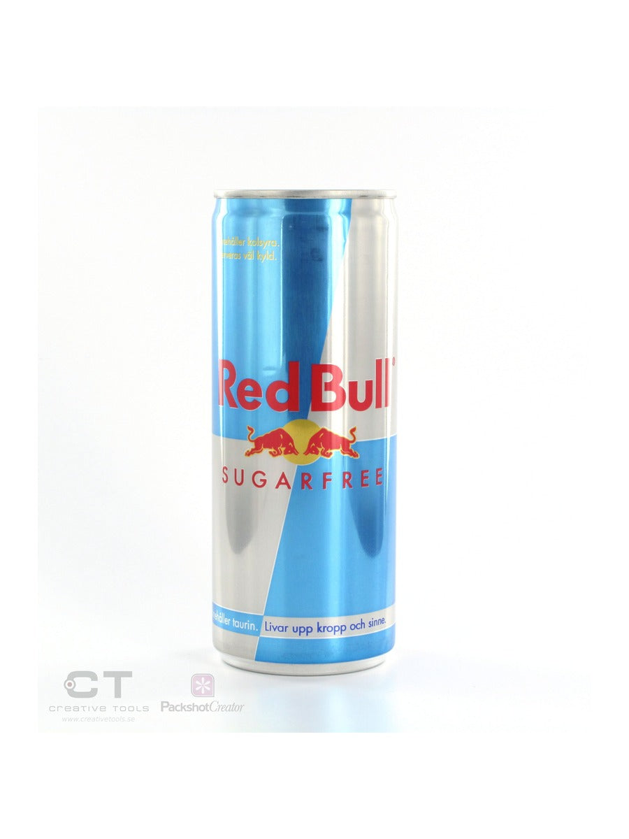Red Bull pack shot