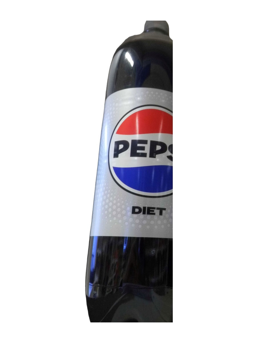 Diet Pepsi 591 ml white pack shot