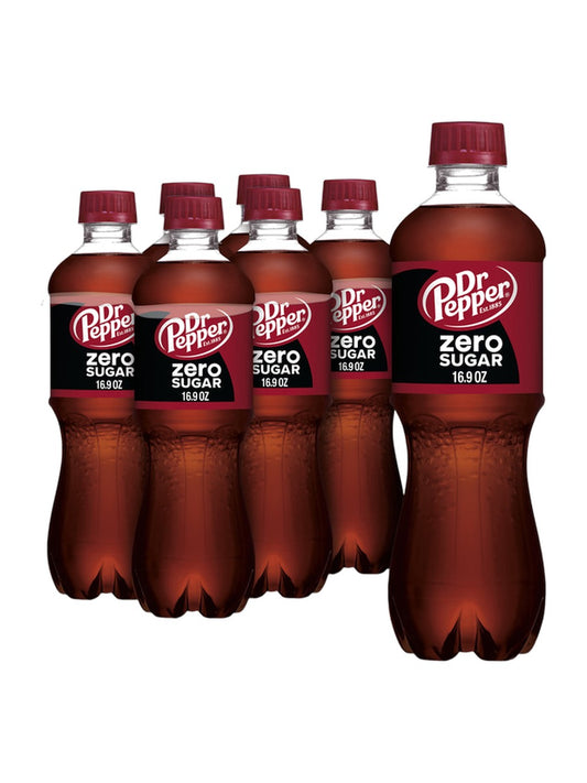Dr Pepper Zero Sugar white pack shot