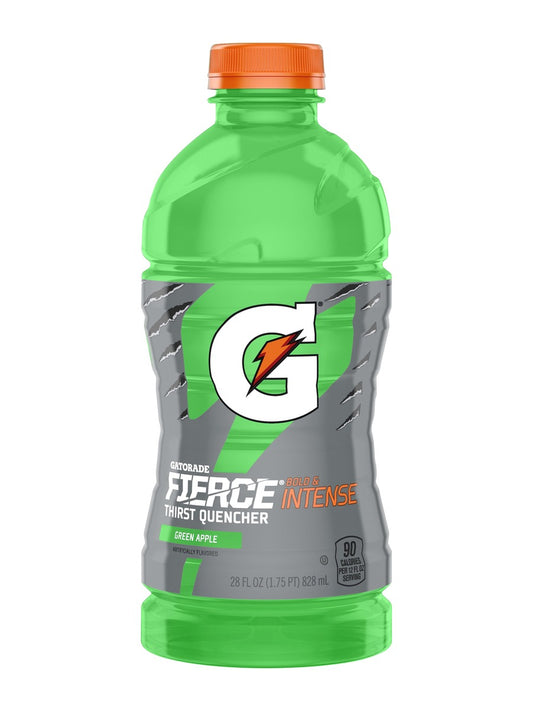 Gatorade Green Apple 710 ml white pack shot