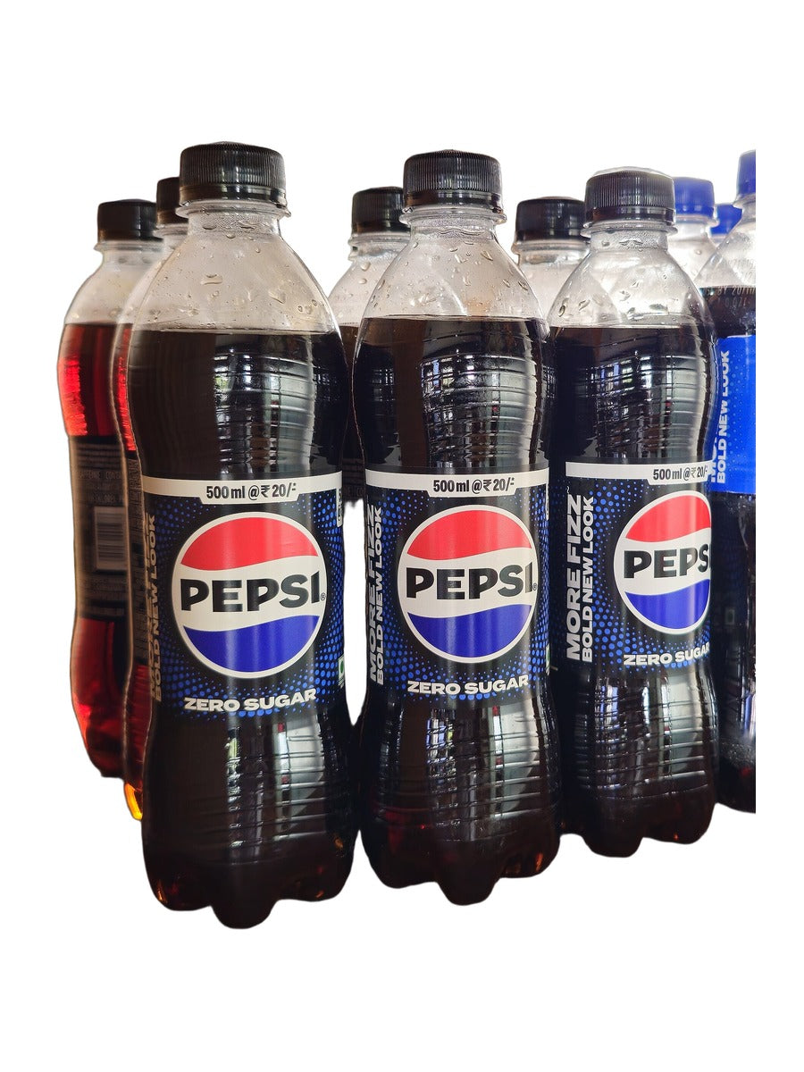 Pepsi Zero Sugar 591 ml white pack shot