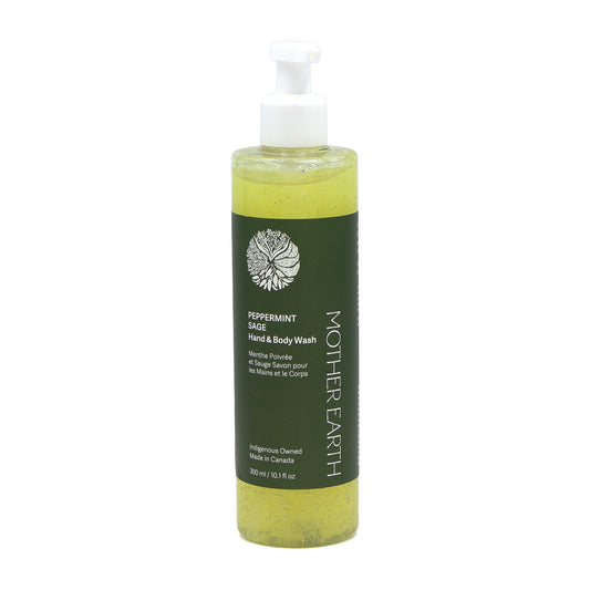 Peppermint Sage Hand & Body Wash - Mother Earth