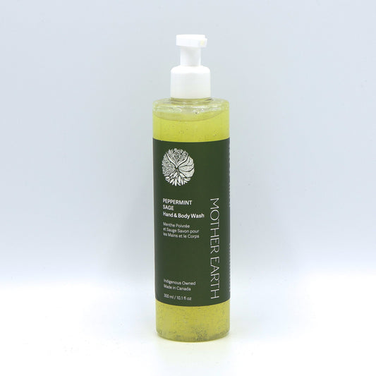 Peppermint Sage Hand & Body Wash - Mother Earth