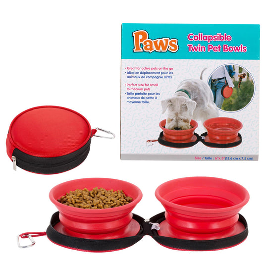 Paws Collapsible bowls