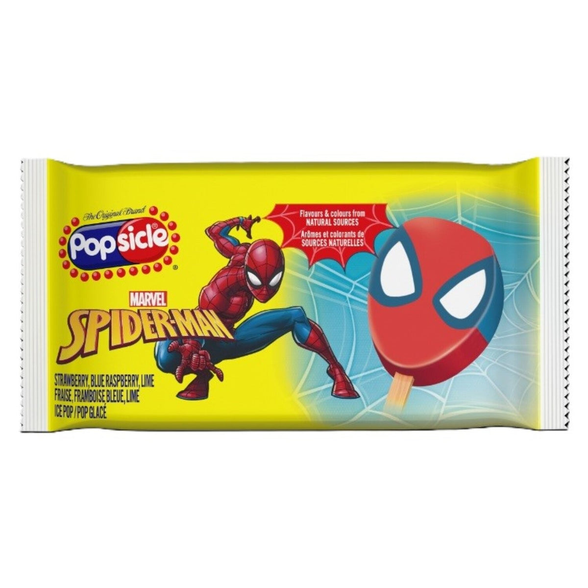 Popsicle Marvel Spider-Man ice pop