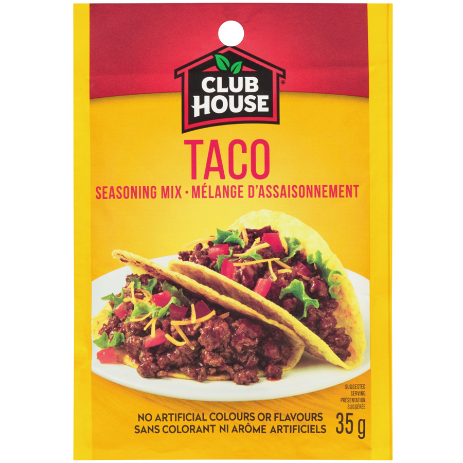 Seasoning Mix, Taco - Club House